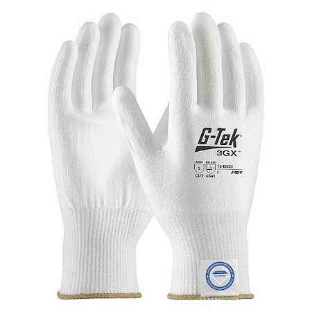 Cut-Resistant Glove, Cut Level A3, Dipped, Polyurethane, Smooth, L 12 PK MPN:19-D325/L