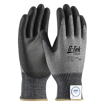 Cut-Resistant Glove, Cut Level A3, Dipped, Polyurethane, Smooth, S 12 PK MPN:19-D326/S