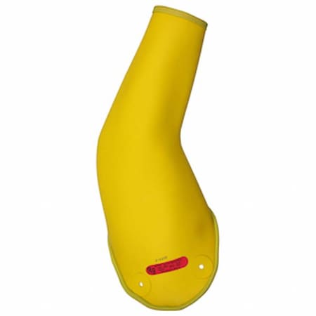 Electrical-Insulating Sleeves, 26 1/2 in Length, Yellow, Rolled Bead Cuff MPN:193-0-REGULAR