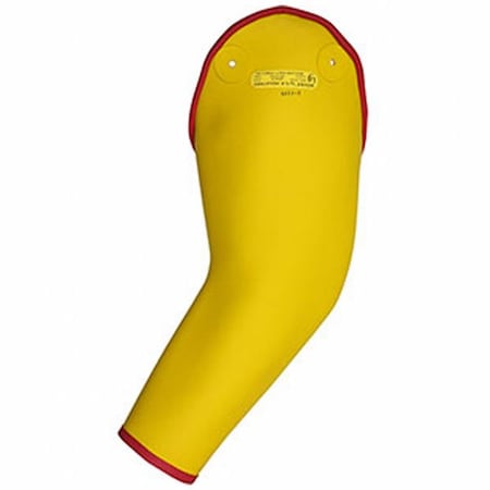 Electrical-Insulating Sleeves, 27 13/16 in Length, Yellow, Rolled Bead Cuff MPN:199-2-LARGE