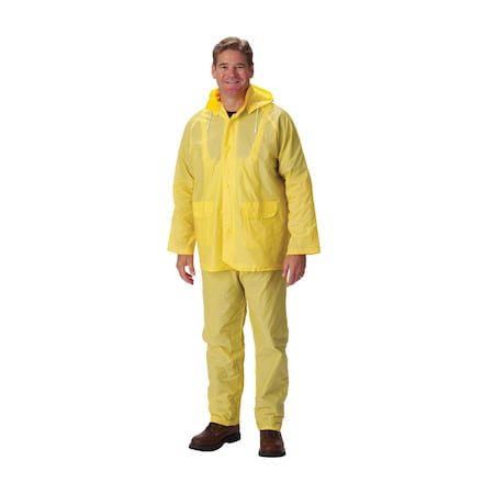 Rainsuit, 3-Piece, Single Ply Pvc MPN:201-250X4
