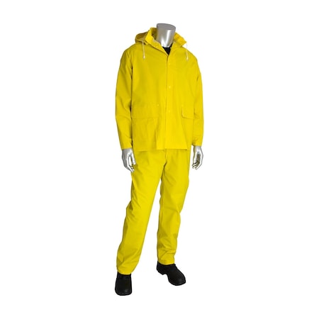 Rainsuit, 3-Piece, Pvc/Polyester MPN:201-370X3