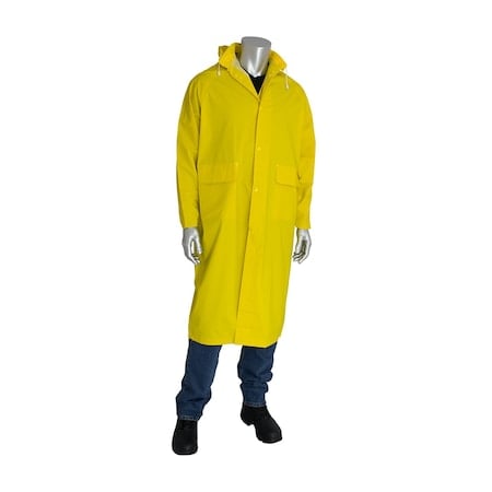 Raincoat, Fr 48, 2-Piece, Pvc/Polyester MPN:205-300FR/S