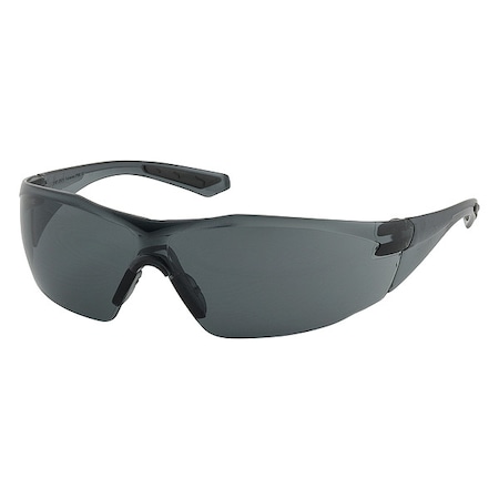 Pulse, Safety Glasses, Anti-Fog, Gray Lens, Clear Frame, Frameless, 1 PR MPN:250-49-0521