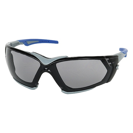 Fortify, Safety Glasses, Anti-Fog & Anti-Scratch, Gray Lens, Gray Frame, Frameless, 1 PR MPN:250-54-0551