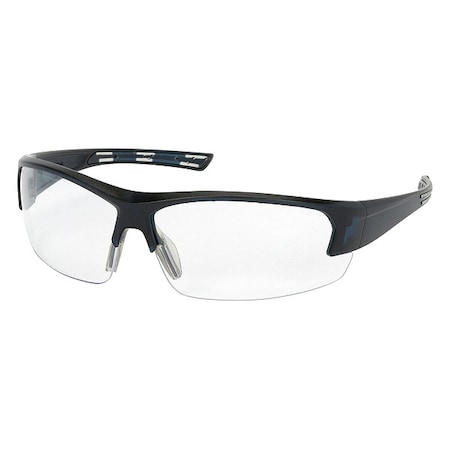 Xtricate™, Safety Glasses, Anti-Fog, Clear Lens, Blue Frame, Half-Frame, 1 PR MPN:250-59-0520
