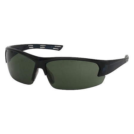 Xtricate™, Safety Glasses, Anti-Fog, Green Lens, Blue Frame, Half-Frame, 1 PR MPN:250-59-0521