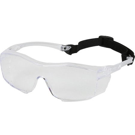 OverSeal, Safety Glasses, FogLess® 3Sixty™, Clear Lens, Clear Frame, Full-Frame, 1 PR MPN:250-96-0520