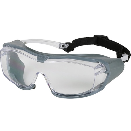 OverSeal, Safety Glasses, FogLess® 3Sixty™, Clear Lens, Clear Frame, Full-Frame, 1 PR MPN:250-96-1520