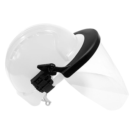 Face Shield Bracket, Clear, Plastic, Single Crown MPN:251-01-6225