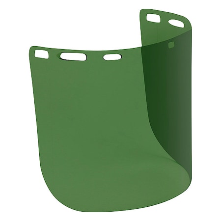 Face Shield Visor, Green Visor, 8 in Height MPN:251-01-7311