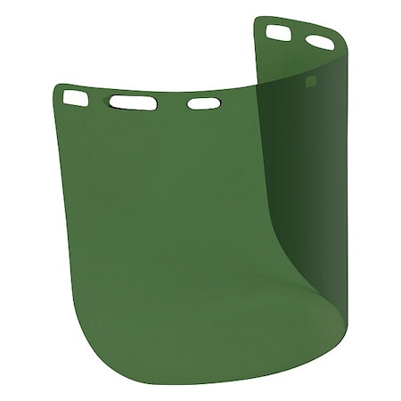 Face Shield Visor, Green Visor, 8 in Height MPN:251-01-7312