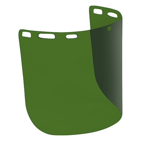 Face Shield Visor, Green Visor, 8 in Height MPN:251-01-7313
