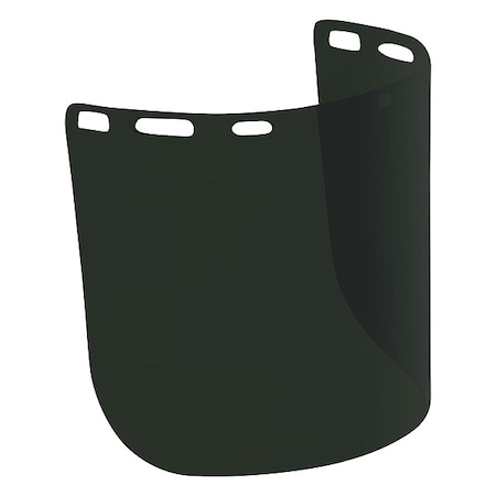 Face Shield Visor, Green Visor, 8 in Height MPN:251-01-7315