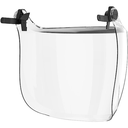 Face Shield, Clear Visor, Polycarbonate, Not Applicable Suspension MPN:251-ADA240-060