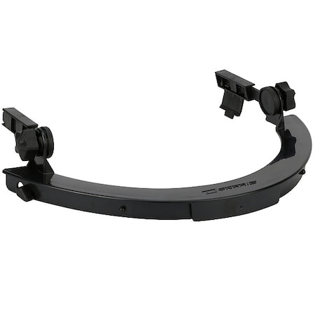 FaceShieldBracket, Blk, Plastic, SingleCrwn MPN:251-EPB102