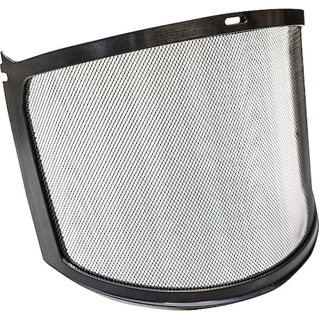 Face Shield Visor, Black Visor, Metal Mesh, Not Applicable Suspension MPN:251-HP1491MF