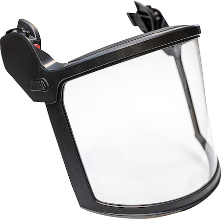 Face Shield, Clear Visor, 6 1/2 in Height, Not Applicable Suspension MPN:251-HP1491PFS