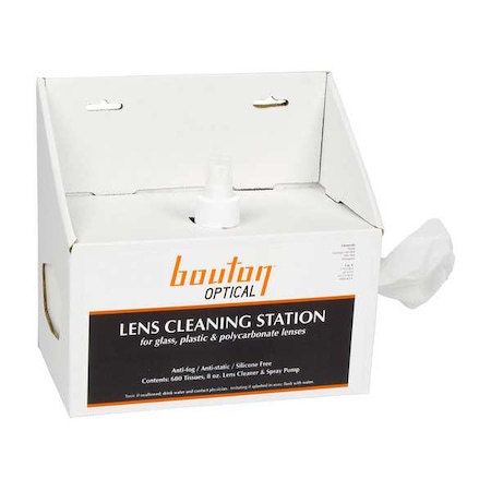 Lens Cleaning Station, Loose, Anti-Fog, Anti-Static, Non-Silicone, 600 Tissues MPN:252-LCS08