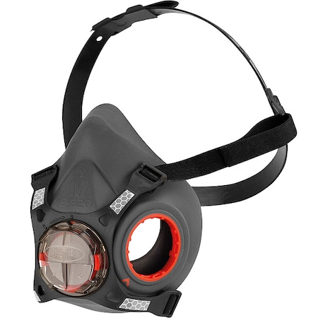 Half Mask Respirator, P100, Bayonet, Size, M Not Applicable Cartridges Included MPN:272-RPRF8820