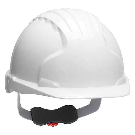 Hard Hat, JSP, HDPE, 6 Point Ratchet, Type 1, Class E, White MPN:280-EV6151-10