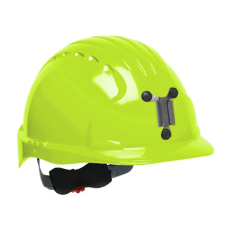 Hard Hat, JSP, HDPE, 6 Point Ratchet, Type 1, Class C, Yellow MPN:280-EV6151M-LY