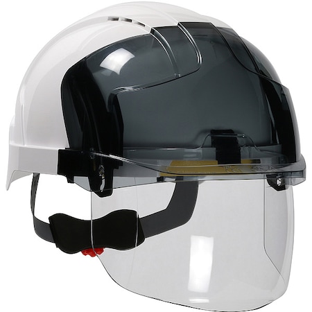 Safety Helmet, JSP, ABS, 6 Point Ratchet, Type 1, Class C, Black MPN:280-EVSV-01S