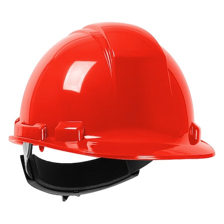 Hard Hat, Dynamic, HDPE, 4 Point Ratchet, Type 1, Class E, Red MPN:280-HP241R-15
