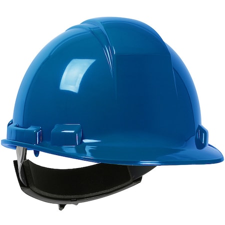 Hard Hat, Dynamic, HDPE, 4 Point Ratchet, Type 1, Class E, Royal Blue MPN:280-HP241R-17