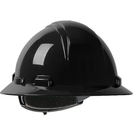 Hard Hat, Dynamic, HDPE, 4 Point Ratchet, Type 1, Class E, Black MPN:280-HP641R-11