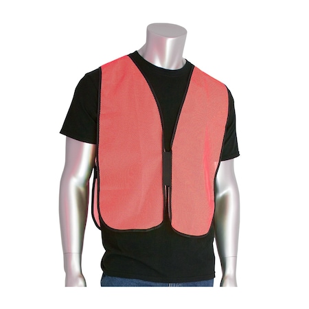 Non-Ansi Basic Hi Vis Mesh Vest MPN:300-0800-OR