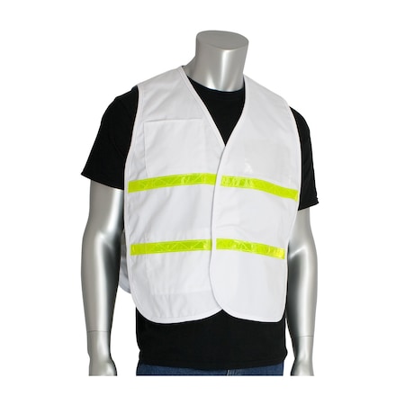 Non-Ansi Incident Command Vest, White MPN:300-2511/4X-5X