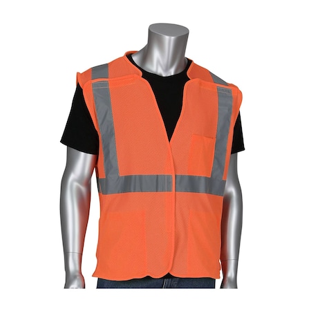 Class 2, 5 Point Breakaway Vest MPN:302-5PMVOR-4X