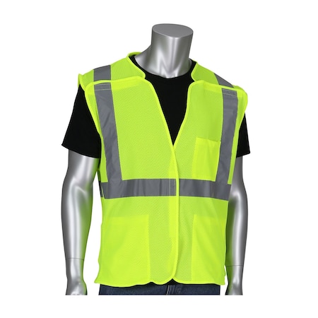 Class 2, 5 Point Breakaway Vest MPN:302-5PVLY-5X