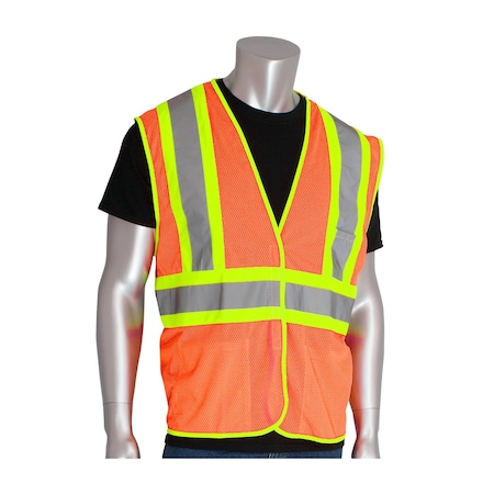 Premium Mesh Vest With Two Tone Tape MPN:302-MVATOR-2X