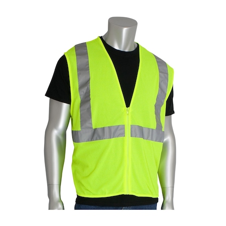 Class 2, Economy Mesh Vest, Yellow MPN:302-MVGZLY-2X