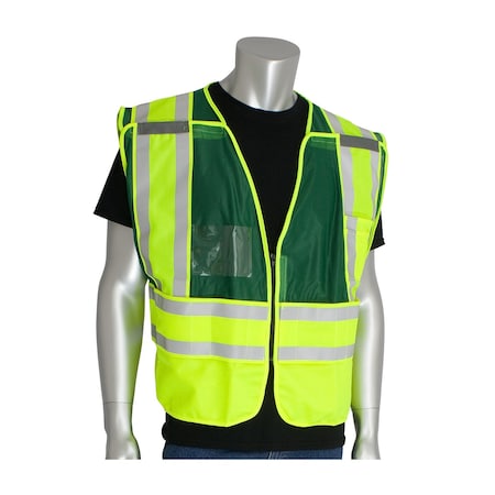Public Safety Vests, Ansi 207 MPN:302-PSV-GRN-M/XL