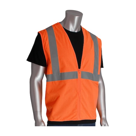 Class 2, Economy Solid, Orange, No Pockets MPN:302-WCENGZOR-3X