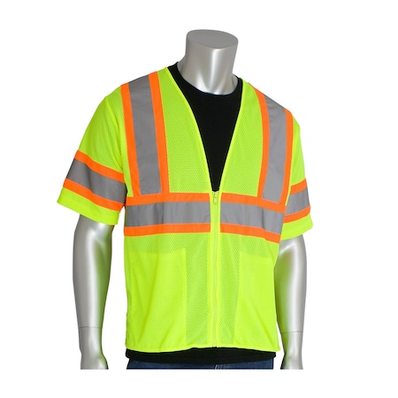 Premium Mest Vest With Two Tone Tape MPN:303-HSVPLY-5X