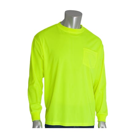 Crew Neck Wicking Polyester T-Shirt MPN:310-1100-LY/M