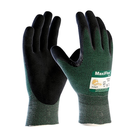 Gloves, Cut Level A2, Foam Nitrile, Sandy, M 1 PR MPN:34-8743V/M