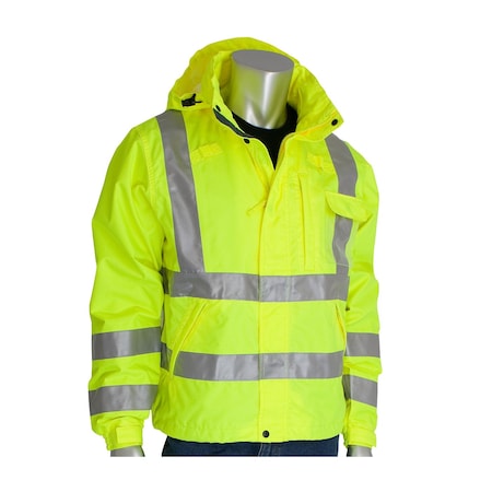 Breathable Jacket, Class 3, Waterproof MPN:353-2000-LY/L