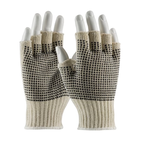 Pvc Coated Seamless Knit, 7 Gauge, PK12, PVC, Double-Sided, Natural, S 12 PK MPN:37-C119PDD/S
