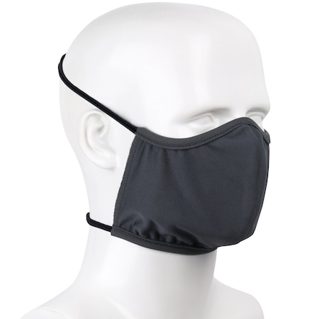Face Mask, Reusable, 2-Ply, Polyester, PK3 MPN:393-FC10