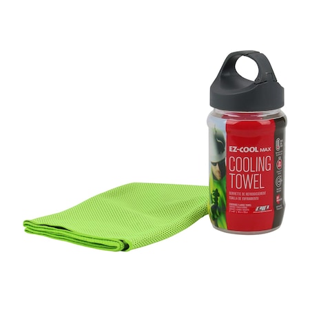 EZ-CoolMax Cooling Towel, Lime Yllw MPN:396-EZ900-LY
