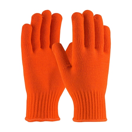 Hi-Vis Cold Protection Gloves, Acrylic Palm, Acrylic Lining, Orange, S MPN:41-013S