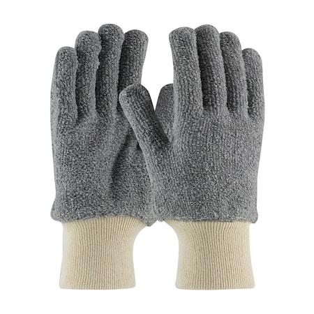 Terry Cloth Seamless Gloves, 18 Oz, PK12 MPN:42-C753/S