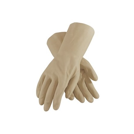 Chemical Resistant Gloves, Natural Rubber Latex, 11-4/5 in L, S, 12 PK MPN:47-L171N/S