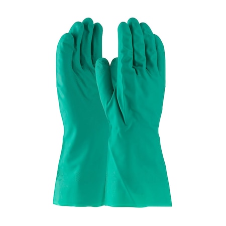 Chemical Resistant Gloves, Nitrile, 13 in L, M, 12 PK MPN:50-N110G/M