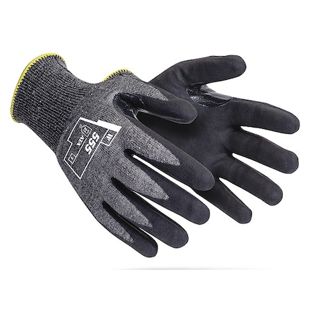 Cut-Resistant Glove, Cut Level A5, Dipped, Foam Nitrile, Foam, L 1 PR MPN:555